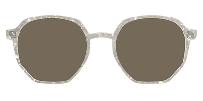 The Polarized White Quartz Pearl Sun Top