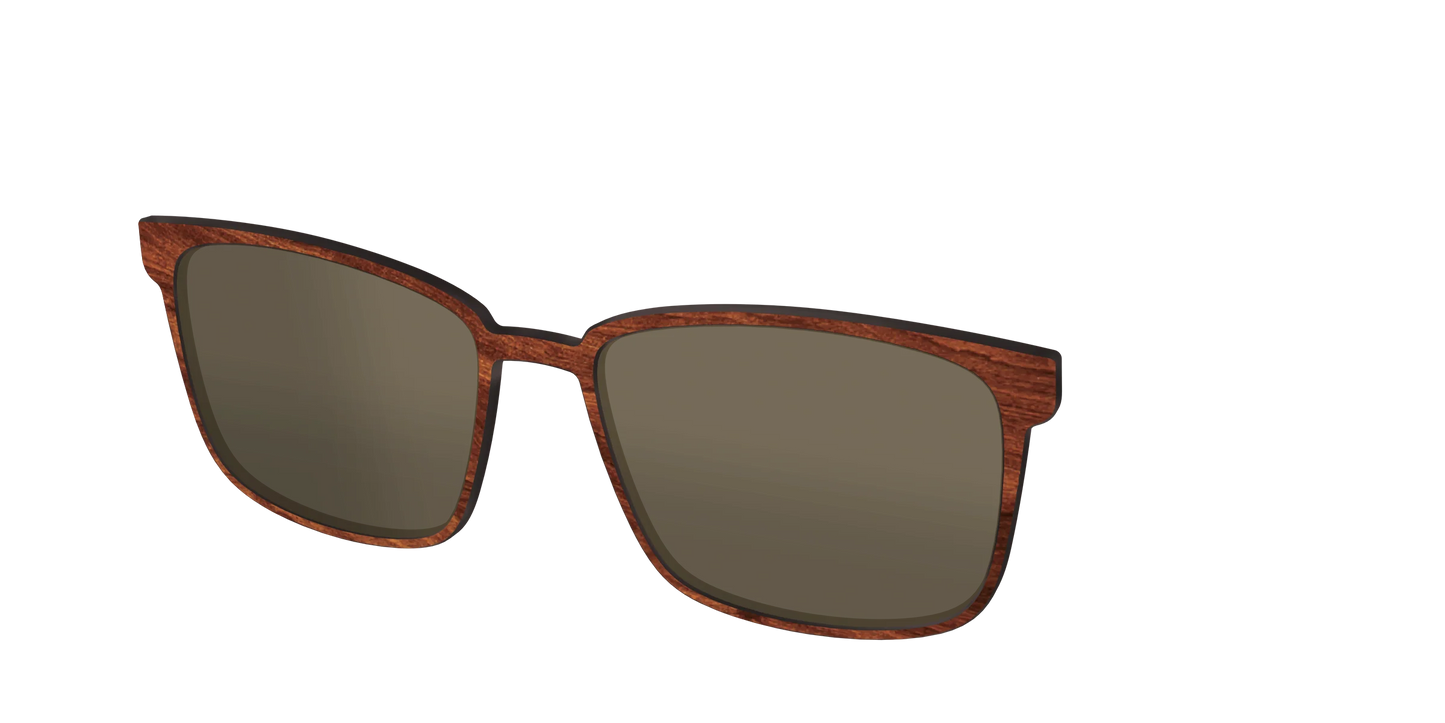 The Polarized Woodgrain Sun Top