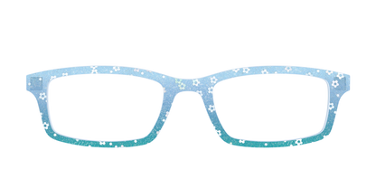 The Sky Blue Crystal with Daisy Glitter