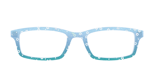 The Sky Blue Crystal with Daisy Glitter