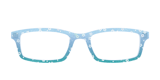 The Sky Blue Crystal with Daisy Glitter