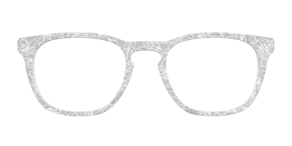 The Taupe Floral Lace