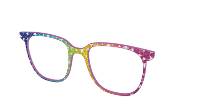 The Iridescent Rainbow Stars