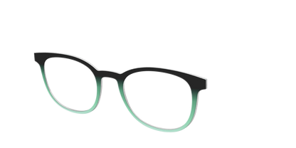 The Black to Spearmint Gradient