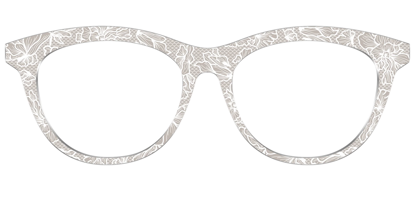 The Taupe Floral Lace
