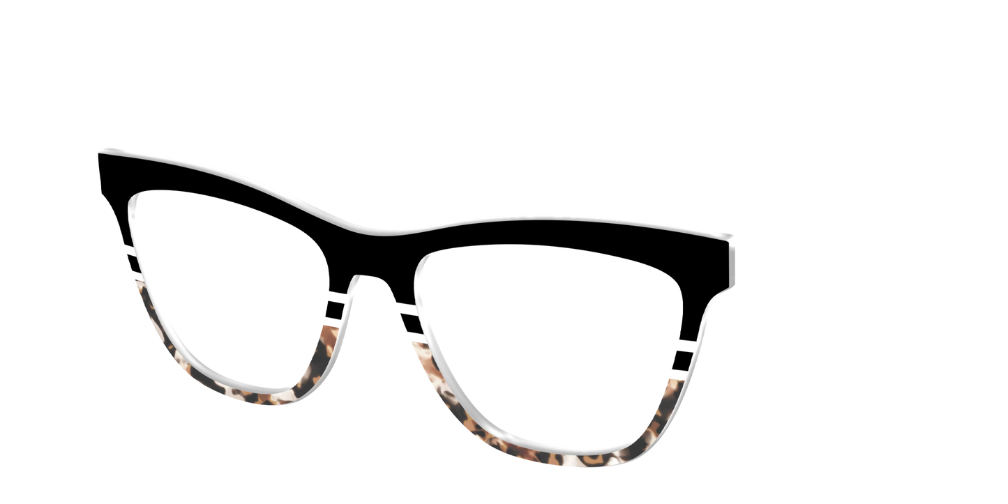 The Chic Tortoise Crystal Split