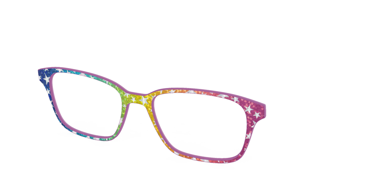 The Iridescent Rainbow Stars