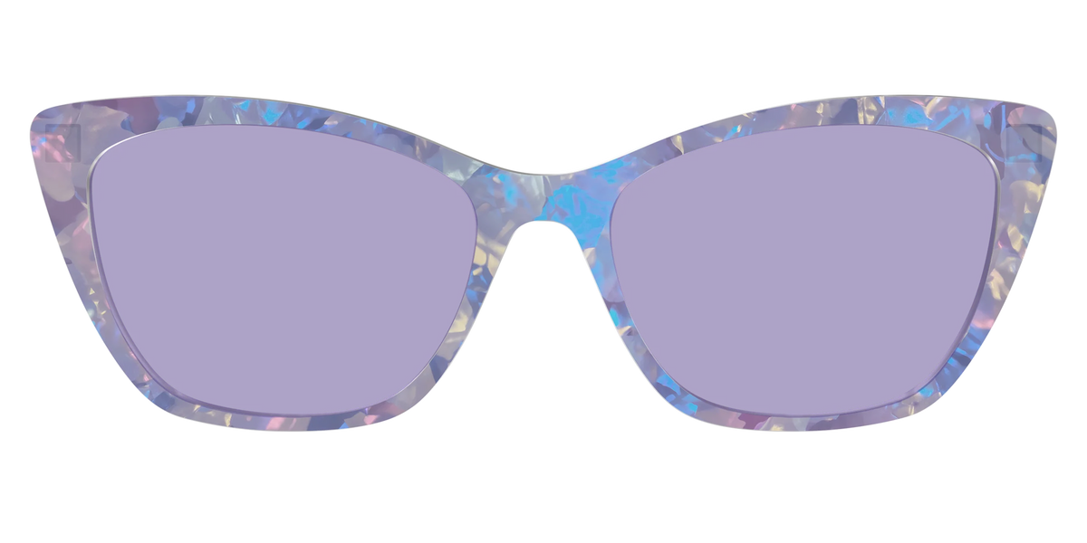 The Lavender Pearl Tort With Celestial Purple Lens