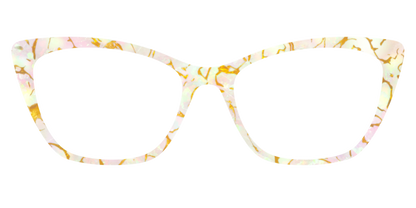The Opalescent Pearl with Gold Streaks