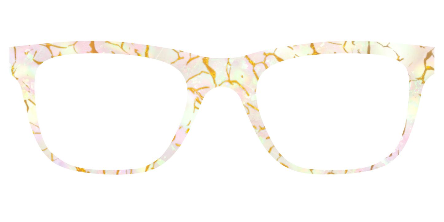 The Opalescent Pearl with Gold Streaks