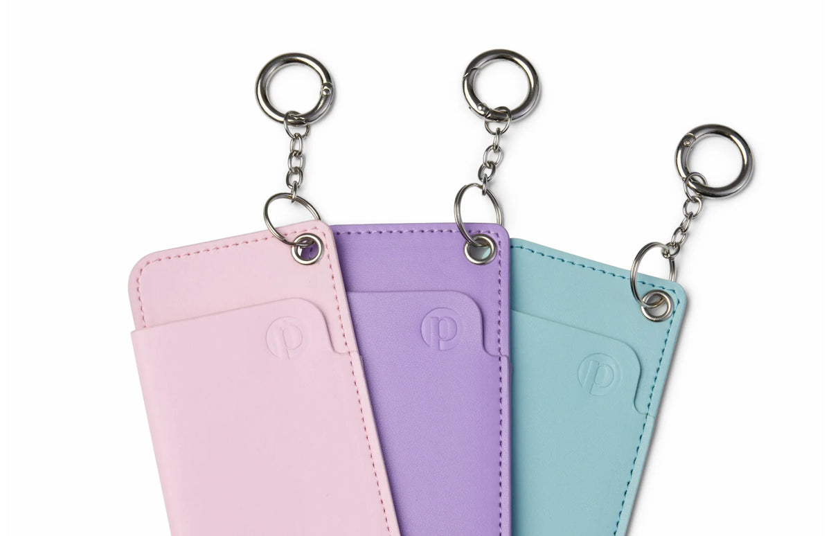 The Top Frame Keychain Case Pink