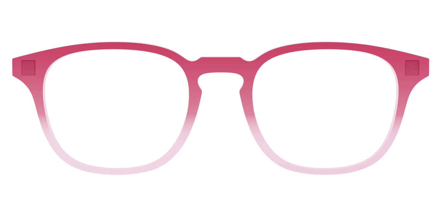 The Flamingo to Blush Gradient Crystal