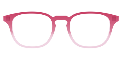 The Flamingo to Blush Gradient Crystal