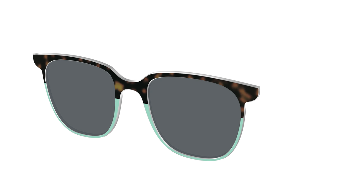 The Polarized Matcha Split Sun Top