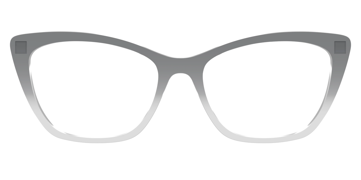 The Charcoal to Light Gray Gradient Crystal