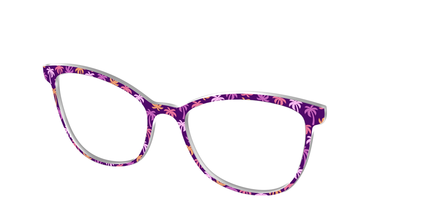 The Violet Palm Trees