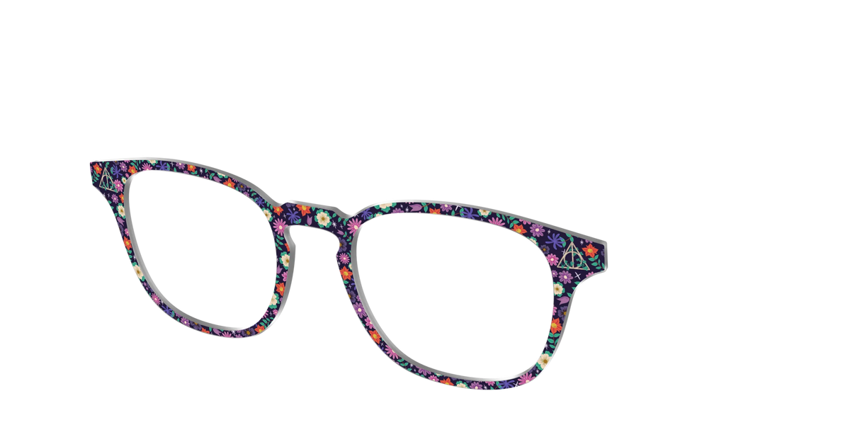 The Deathly Hallows Floral