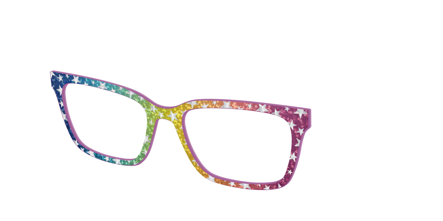 The Iridescent Rainbow Stars