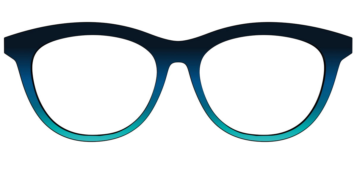 The Royal Blue to Seafoam Gradient