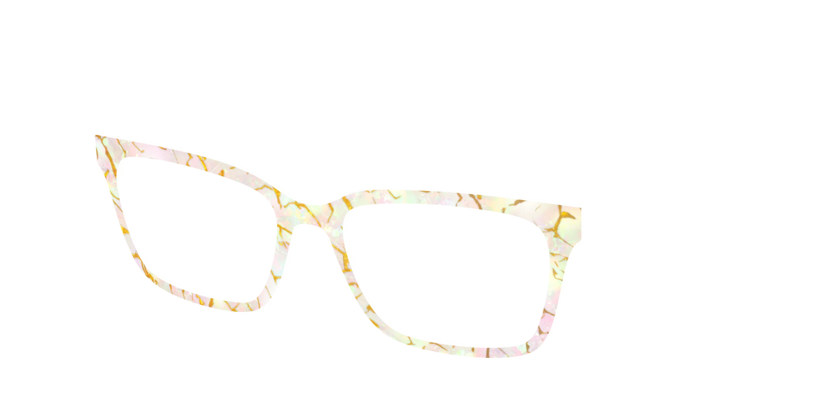 The Opalescent Pearl with Gold Streaks