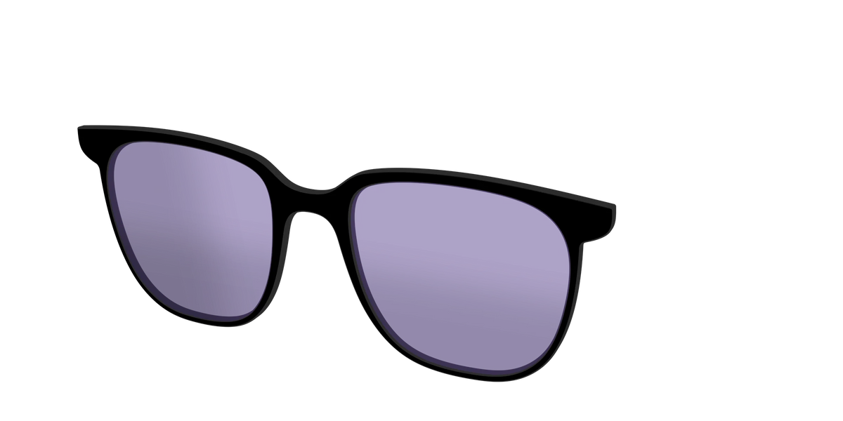 The Black With Celestial Purple Lens
