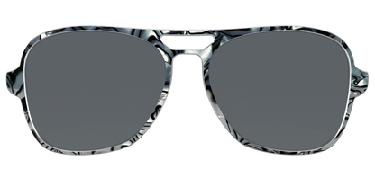 The Polarized Zebra Pearl Split Sun Top