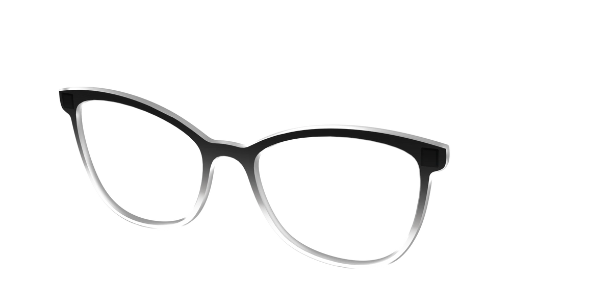 The Black Gradient Crystal