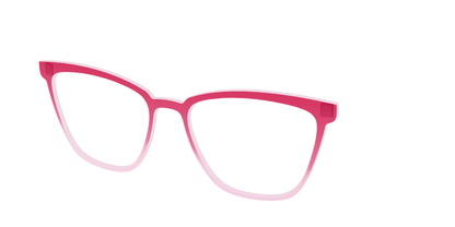 The Flamingo to Blush Gradient Crystal