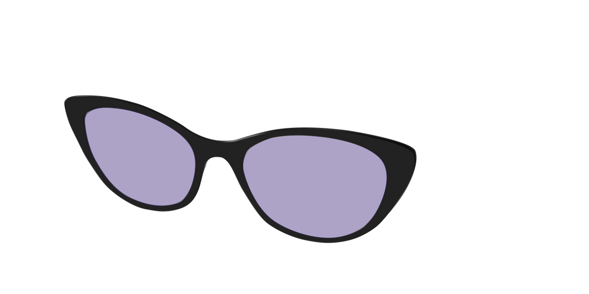 The Black With Celestial Purple Lens