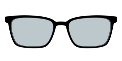 The Black With Slate Blue Lens