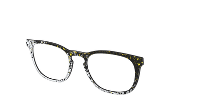 The Black & White Splatter
