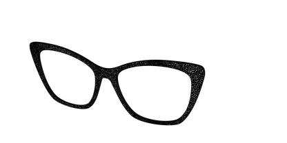 The Black Holographic Mini Dot