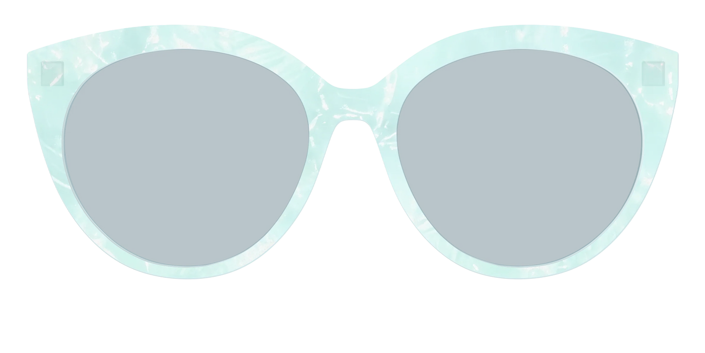 The Oceanic Pearl with Slate Blue Lens