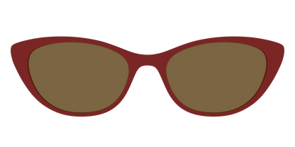 The Polarized Burgundy Sun Top