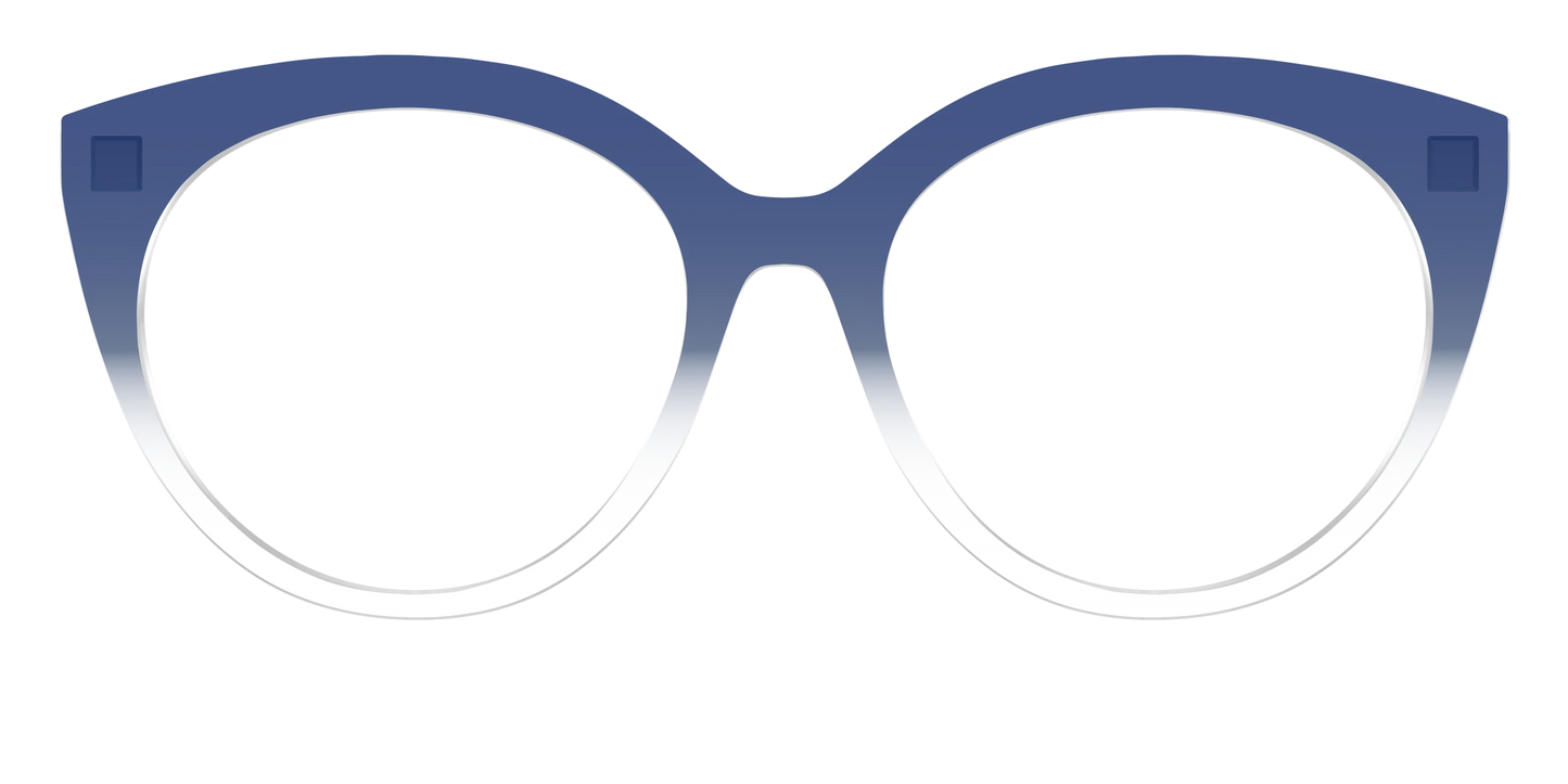 The Navy Gradient Crystal