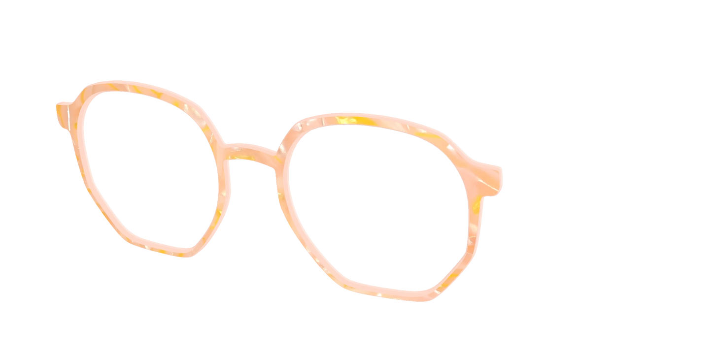 The Peach Creamsicle Pearl Marble