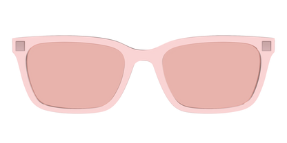The Pink Crystal With Coral Pink Lens