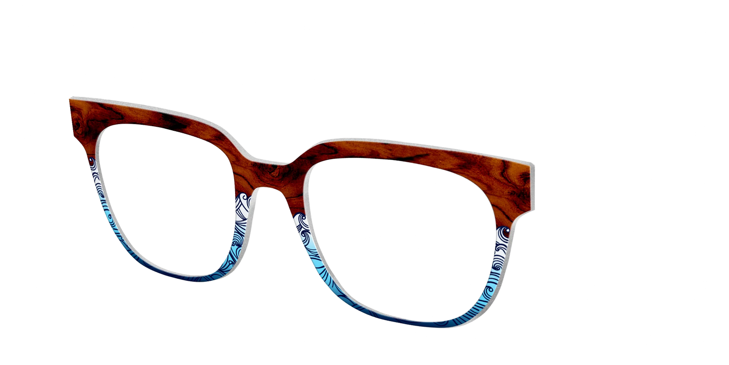The Blue Wood Waves