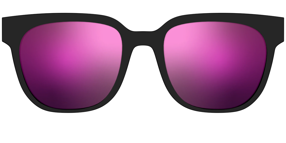 The Polarized Pink Reflective Sun Top