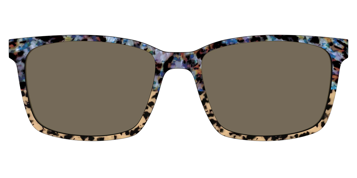 The Polarized Oasis Tortoise Split Sun Top