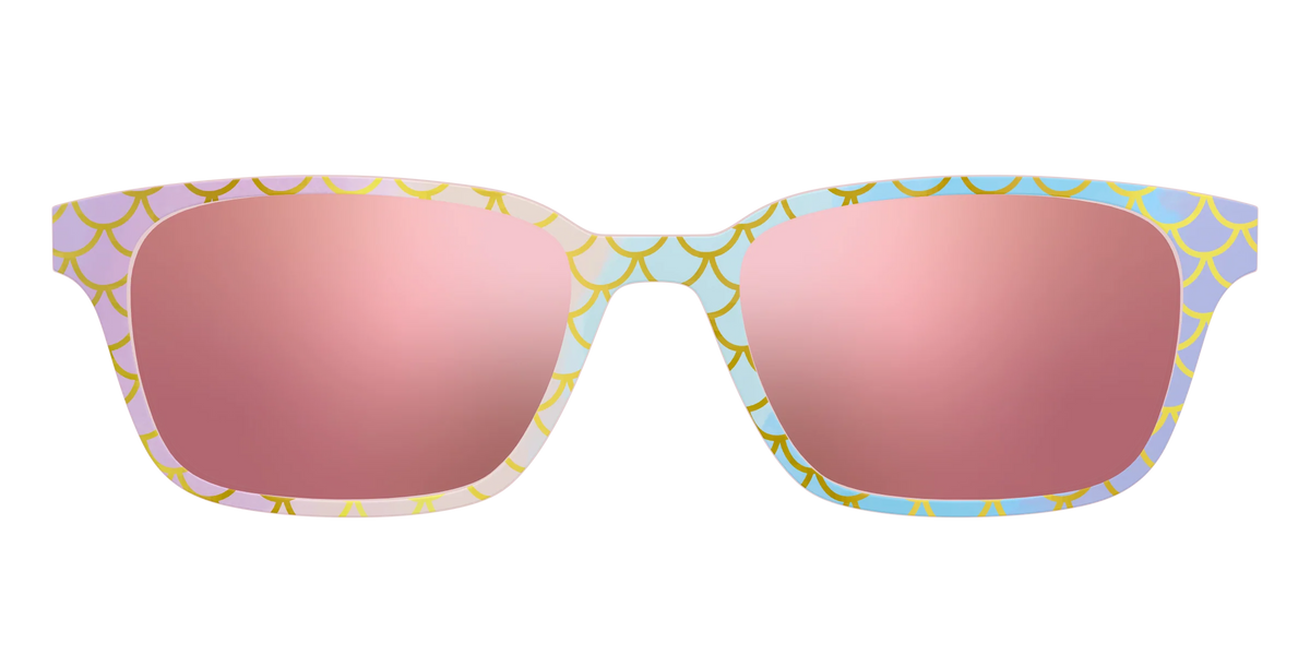 The Polarized Rainbow Mermaid Sun Top