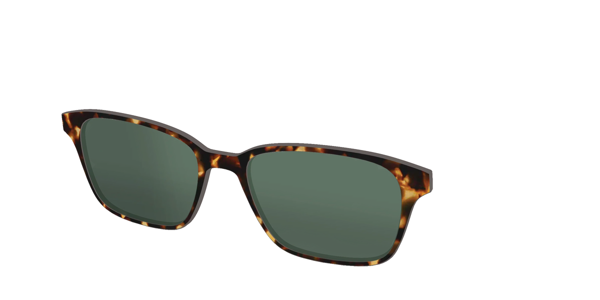 The Non-Polarized Green Tortoise Sun Top
