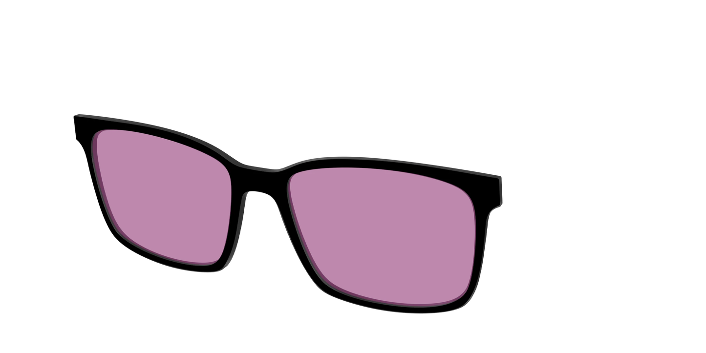 The Black with Pink Racquet Sport Lens
