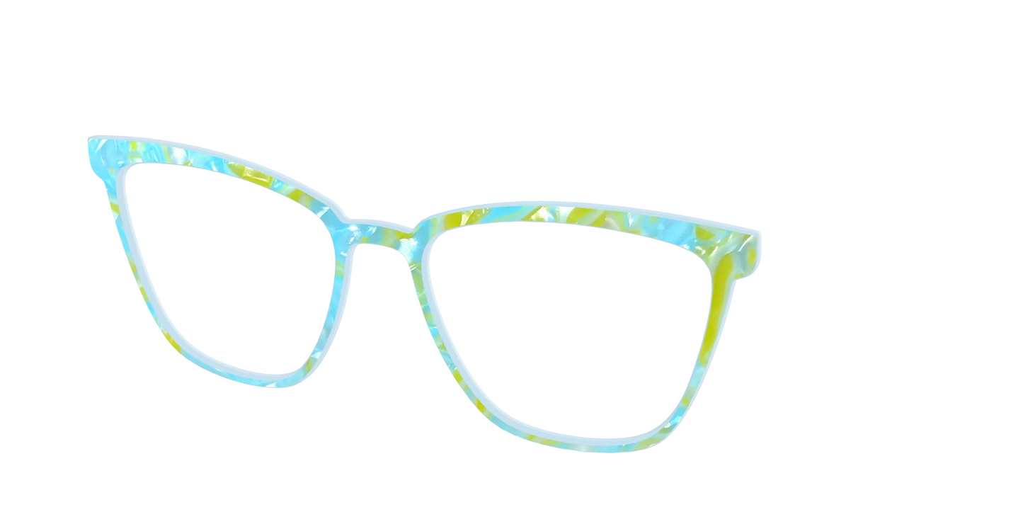 The Blue Lemonade Pearl Marble