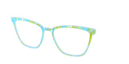 The Blue Lemonade Pearl Marble