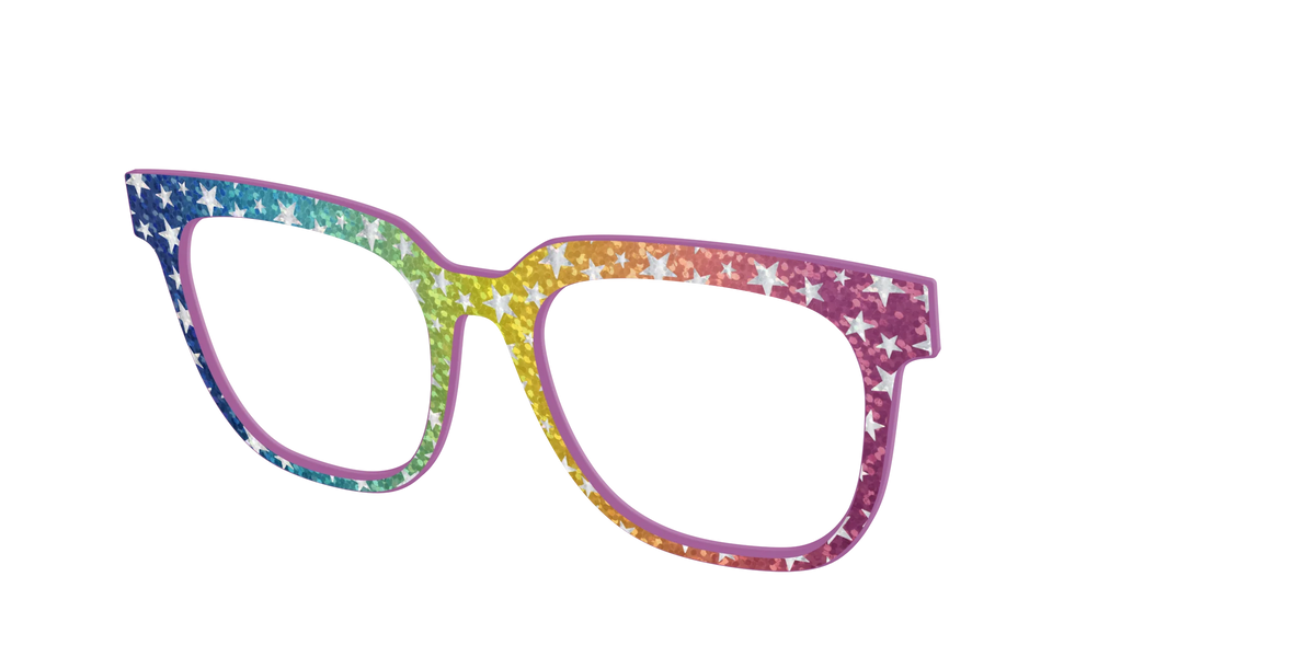 The Iridescent Rainbow Stars