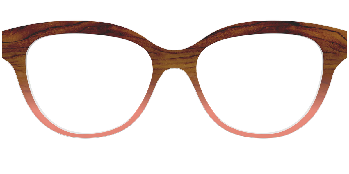 The Woodgrain to Peach Gradient