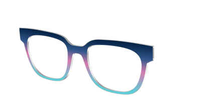 The Midnight to Aquamarine Gradient