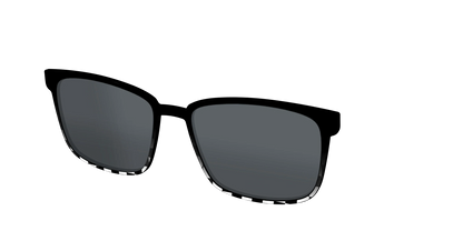 The Polarized Checkerboard Fade Sun Top