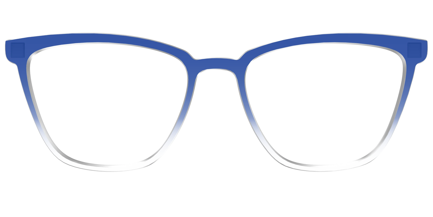 The Indigo Gradient Crystal